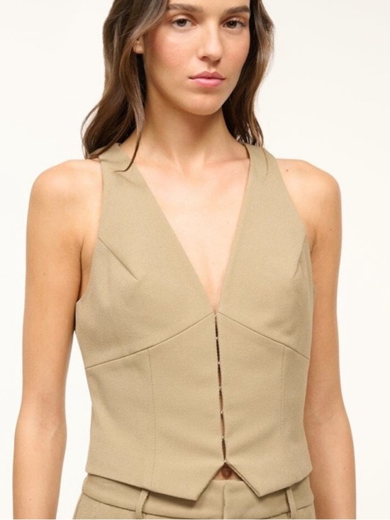 STAUD Tops - Staud Bevel Top